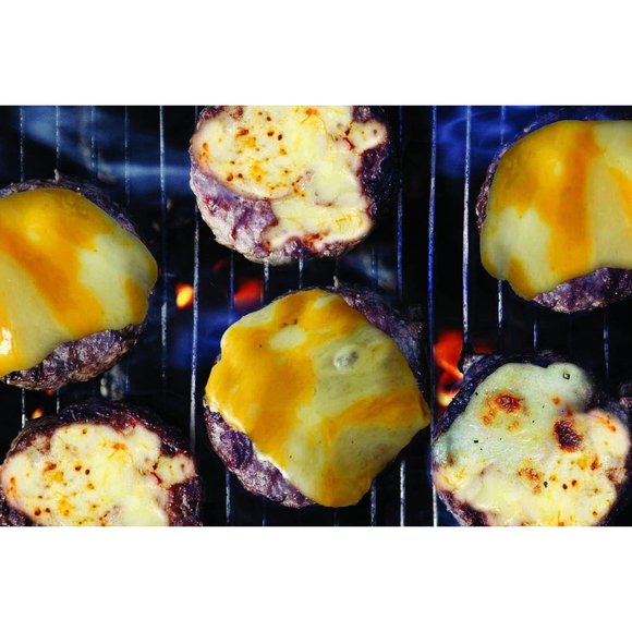 Silver Burger Cover Cheese Melting Dome